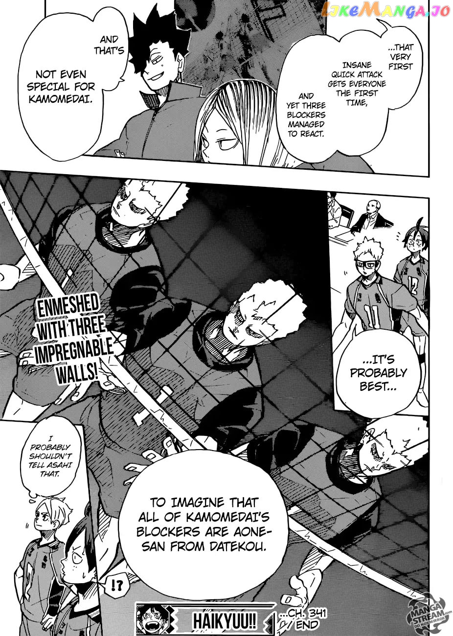 Haikyuu!!, Chapter 341 image 17